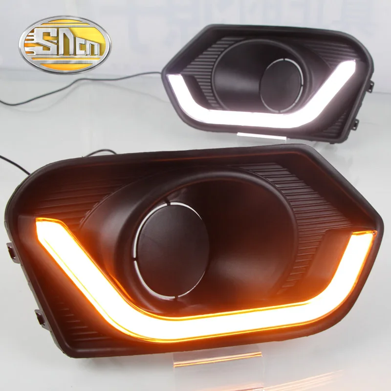 

For Suzuki Dzire 2017 2018,Yellow Turning Signal Relay Waterproof ABS Case Car DRL 12V LED Daytime Running Light Daylight SNCN