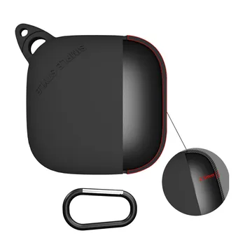 

Silicone Cover Case for Powerbeats Pro Wireless Bluetooth Headset Earphone Clamshell Open Protective Shell With Anti-lost Rope
