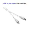 RGBW LED Strip 5.5 x 2.1mm DC 1 To 2 Way Power Splitter Cable 1 Female To 2 Male Jack Connector Splitter Wire For CCTV Camera ► Photo 2/6