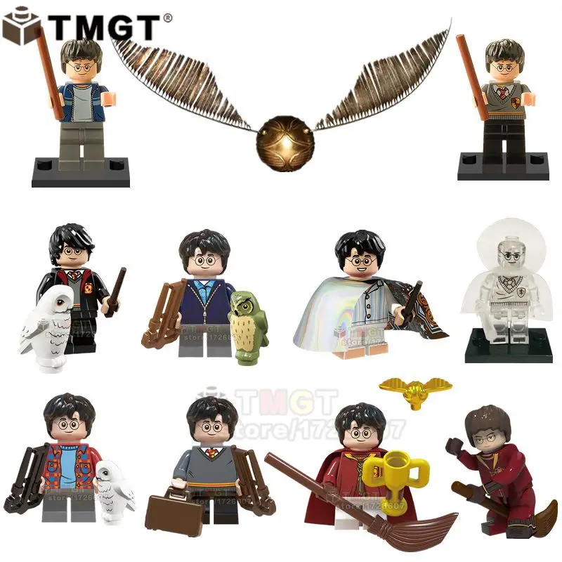 

Single Sale Dobby Hermione Ron Lord Voldemort Mad-Eye Moody Tina Building Blocks Toys For Children