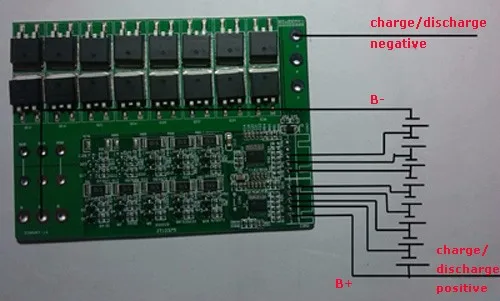 8S 60A LiFePO4 BMS/PCM/PCB плата защиты батареи для 8 пакетов 18650 батареи с балансом