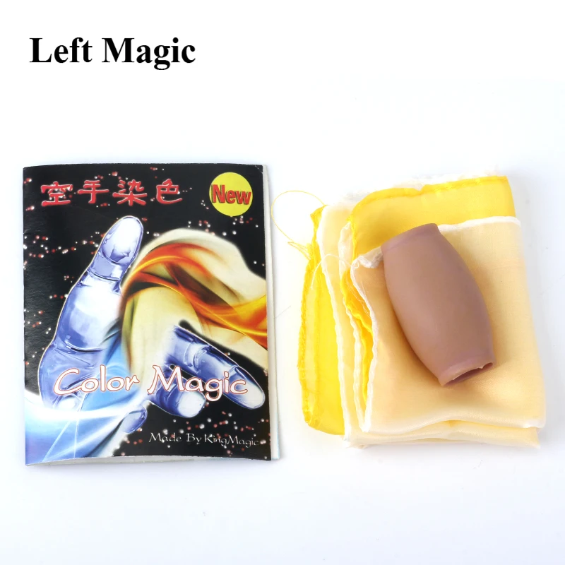 

Silk Coloring Dye Tube Scarves Magic Tricks Double Color Changing Magic Props Silk Disappearing Magic Toy