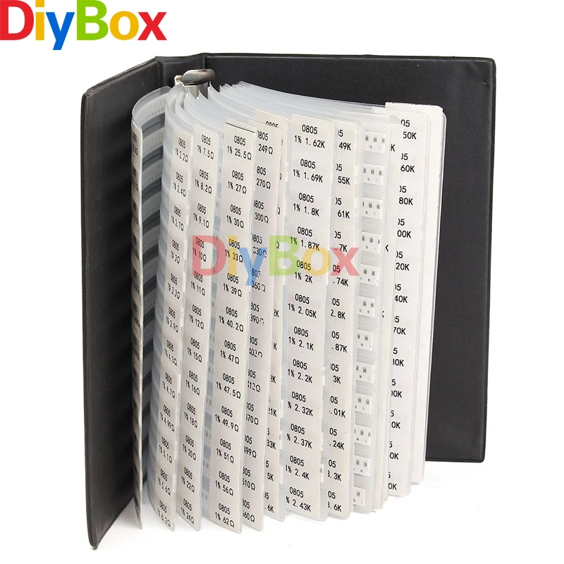 

0805 SMD Resistor Capacitor Sample Book Full Version