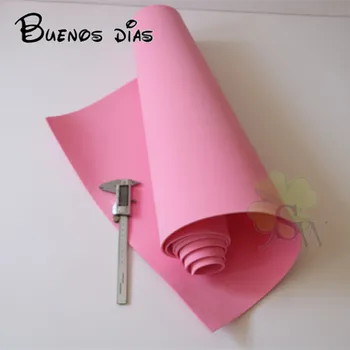 

pink color 3mm Eva foam sheet,Handmade cosplay Cuts, sands, dremels, heats material Size 50cm*200cm