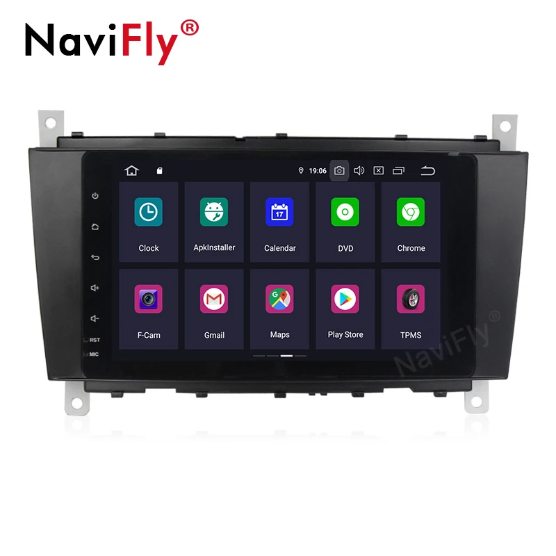 Clearance 8" Android 9.0 IPS DSP Car radio audio Player For Mercedes/Benz C-Class W203 C180 C200 CLK W209 CLS W219 GPS Navigation WIFI RDS 4
