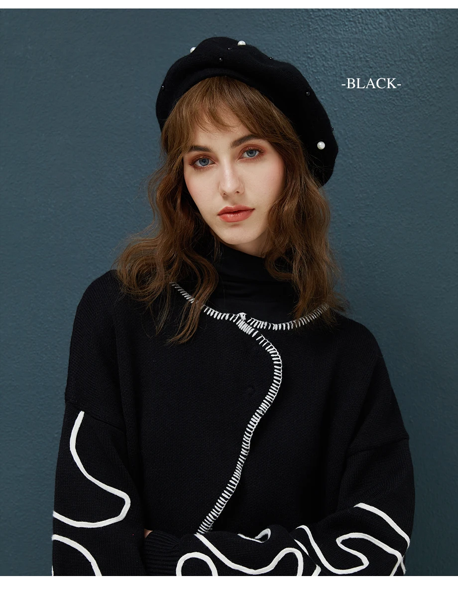 MOSNOW 2018 Women Berets Hat Female Pearl Decoration Brand High Quality Caps Fashion Accessory Winter Hats New Headwear Beret2 (7)