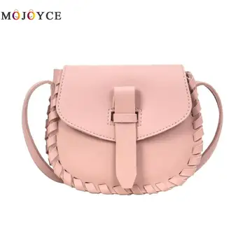 

Crossbody Bag for Women Fashion PU Leather Handbag Small Solid Color Elegant Shoulder Bag Bolsa Feminina
