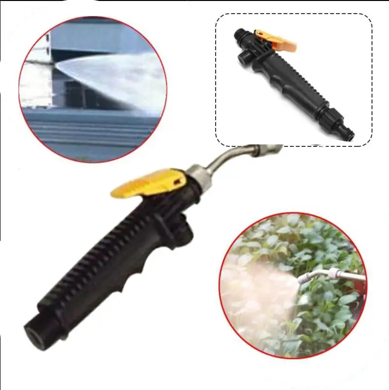 

Hand Shank High Pressure Power Washer Spray Nozzle Water Gun Hose Wand Lance No handle