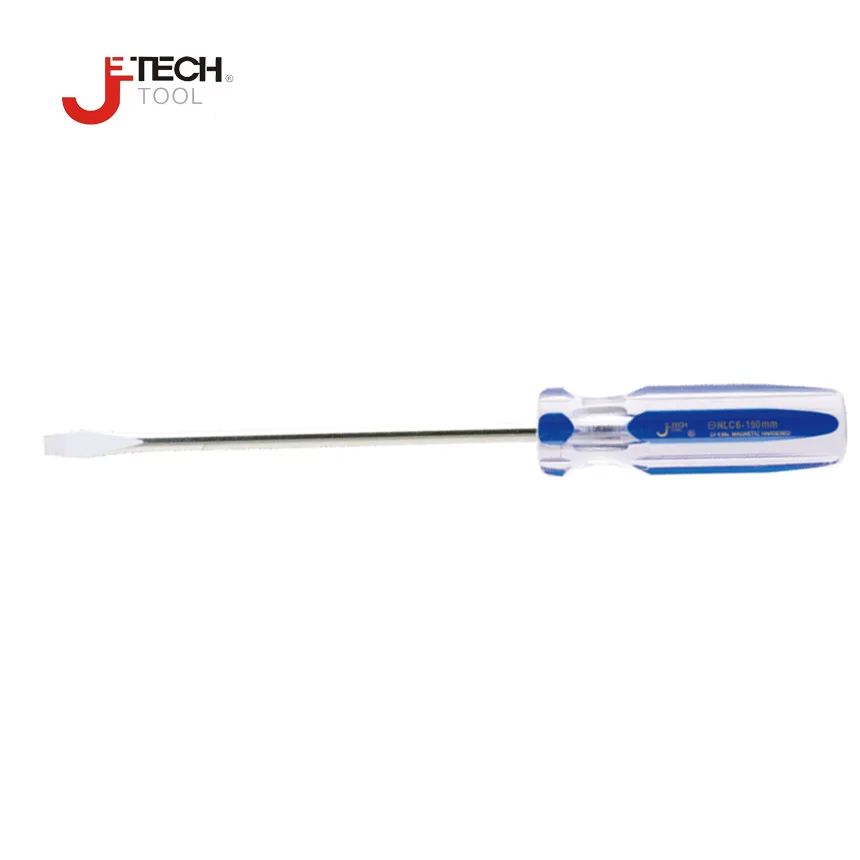 

Jetech CR-V slottle extra long precision clear plastic handle screw driver schroevendraaier for open ifixit install screwdriver