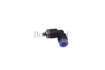 

Pneumatic Push in Quick Touch to Connect Fitting 5/32" OD Tube x 1/4" Male NPT 90 Deg Elbow Coupler