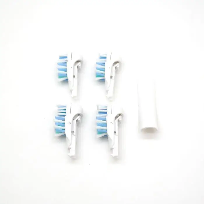 4pcs/pack Battery Toothbrush Head Soft Bristles Replacement for Oral B Dual Clean Complete Brush Heads 4pcs/pack Battery Toothbrush Head Soft Bristles Replacement for Oral B Dual Clean Complete Brush Heads
