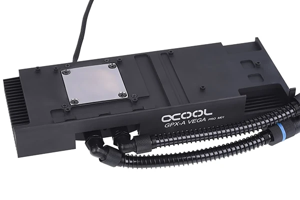 Alphacool видеокарта интегрированный радиатор с водяным охлаждением gpu кулер совместимый SLI-Nipper RX VEGA black armor