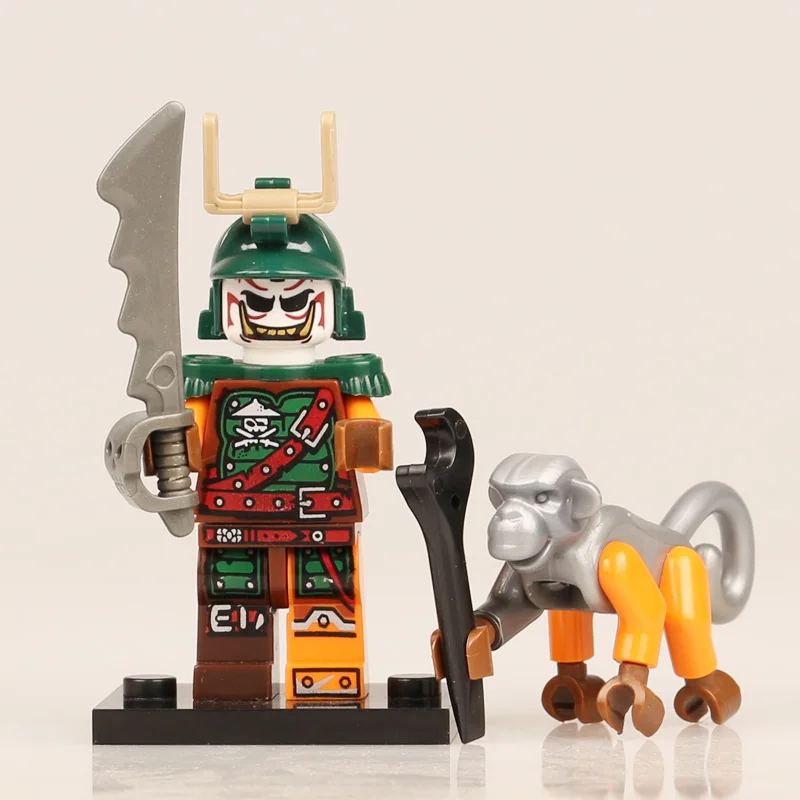 

The Double Lund Compatible with LegoINGlys NinjagoINGlys Minifigs Zane KAI Pythor Model Building Blocks Lloyd Snake Gift for Kid