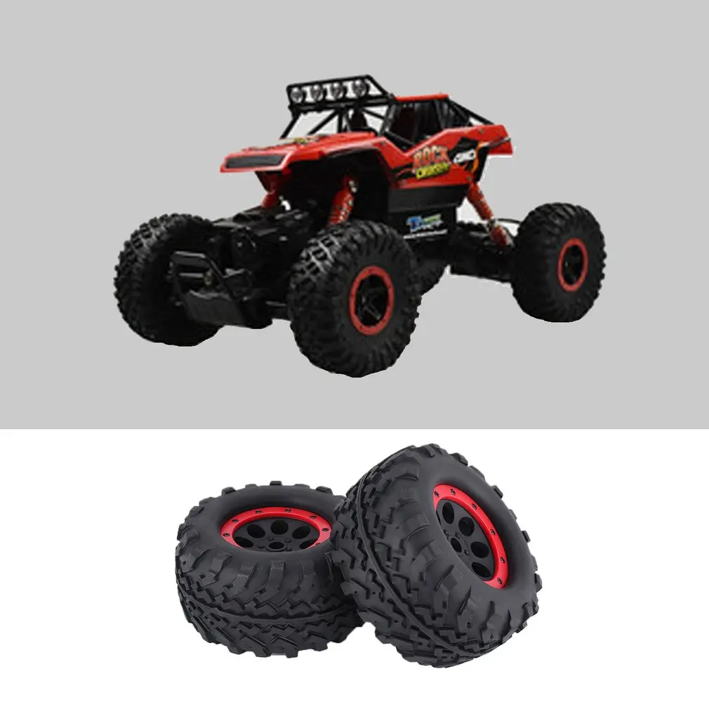 

AUSTAR AX 2pcs 160mm Rubber Rim Tyre Tire Wheel for 1/8 RC Bigfoot Car Model HSP HPI Component Spare Parts Accessories
