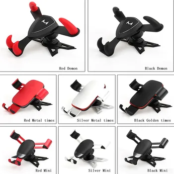 

Mobile Phone Car Air Vent Outlet Holder for Audi A3 S3 2014-2019 Interior Gravity Linkage Universal Bracket For iphone Android