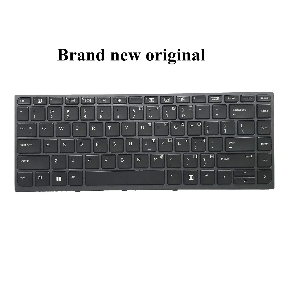 New For HP Zbook Studio G3 Laptop Keyboard US layout Black 841681 001
