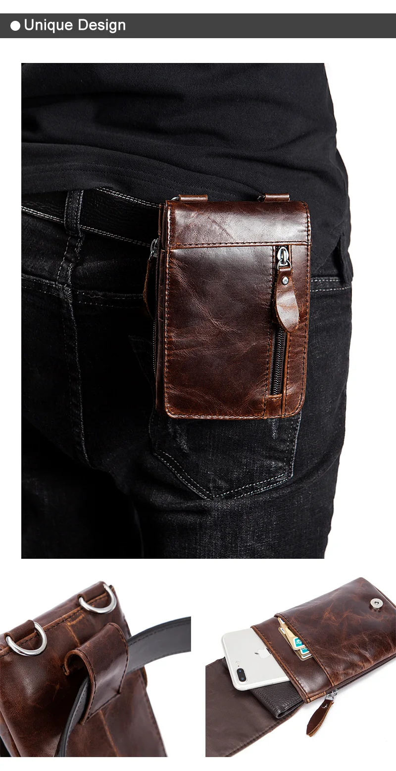 3 waist packs men hip bag