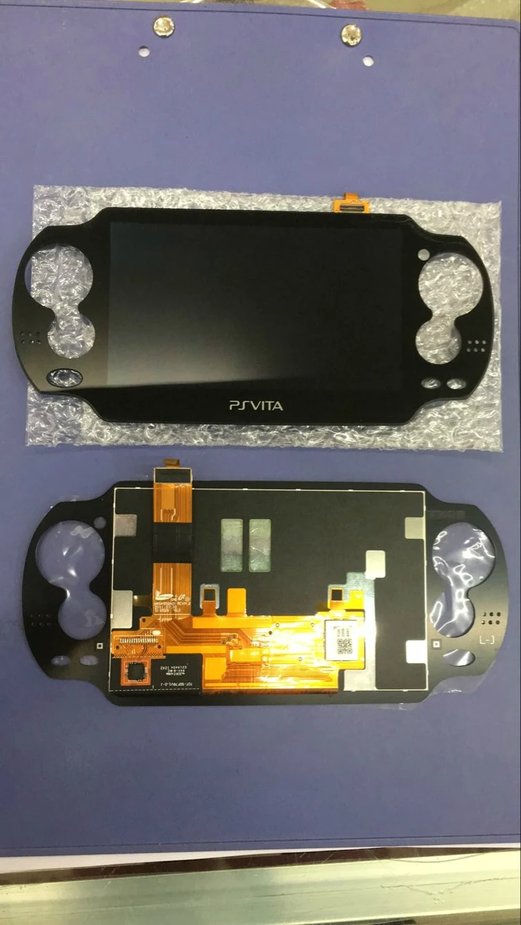 Оригинальный ЖК-дисплей черного цвета для ps vita 1000 psvita psv с сенсорным экраном без