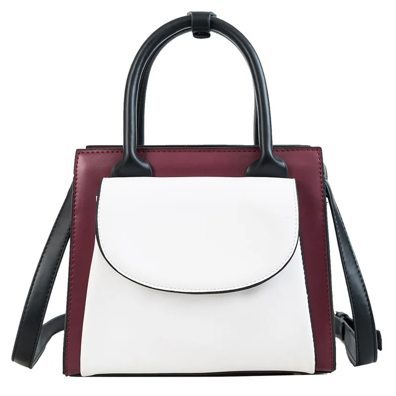 

Amarte 2019 New Handbag Shoulder Messenger Bag Tote Fashion Women Bags Panelled Colour Women Shoulder Bag Handbags