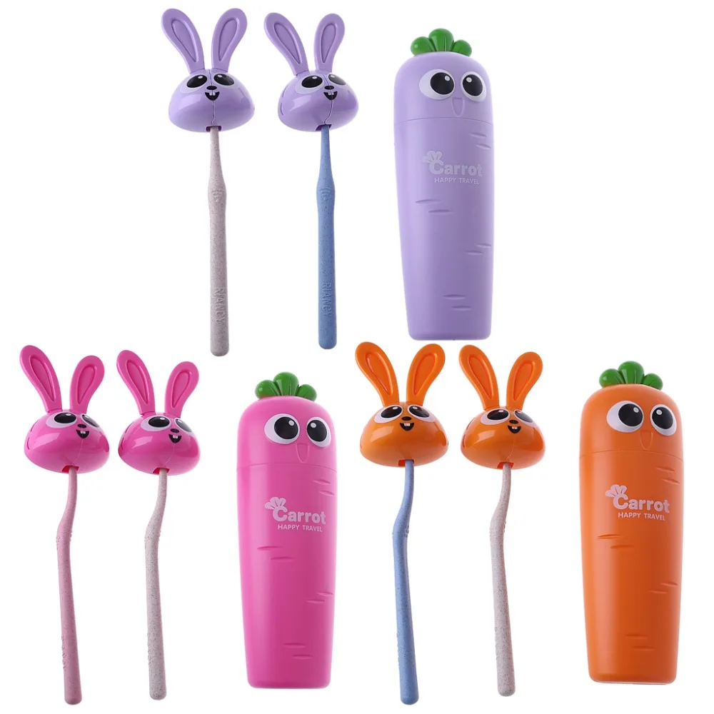 Cute Travel Toothpaste Toothbrush Holder Cap Case Storage Suction Cup