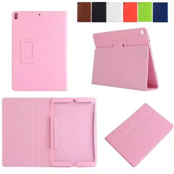 

For ipad pro 10.5 inch Litchi Grain Leather Flip Cover Case for Apple ipad pro 10.5 A1701 A1709 tablet case stand cover