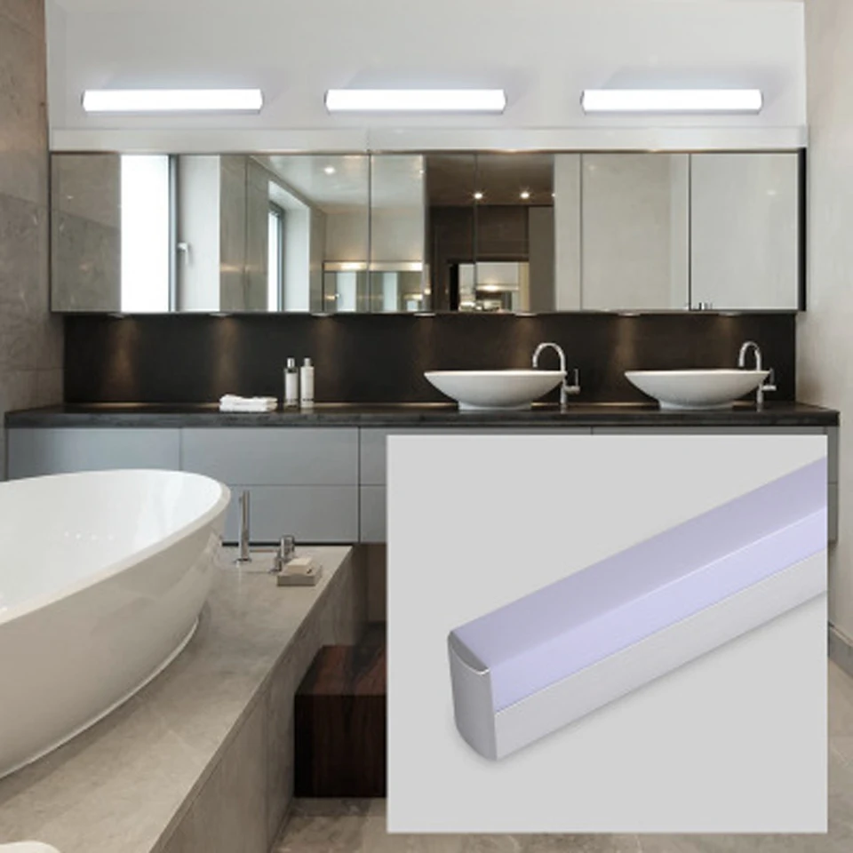 아크릴 벽 램프 욕실 Led 미러 빛 AC85-265V 12W 16W 22W 현대 고정 장치 Sconce 캐비닛 Wandlamp 허영 조명