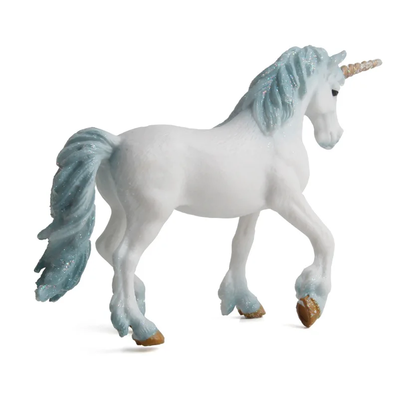 Игрушечная игрушка Пегас, модель мини-животного, единорог, летающая фигурка лошади, модель диких фигурок, детские игрушки, фигурка