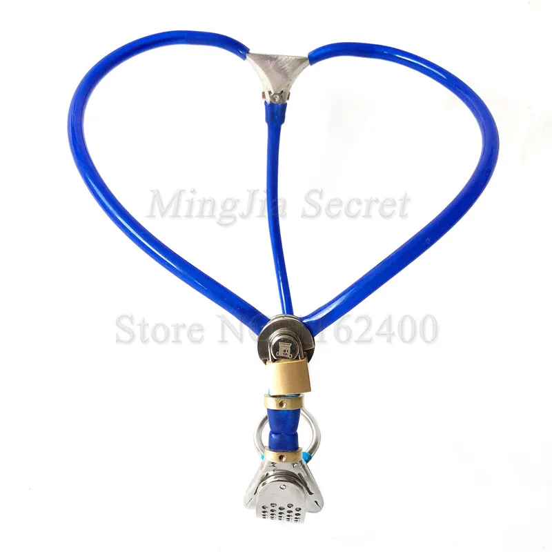 女用纯贞隐形贞操带-蓝色1