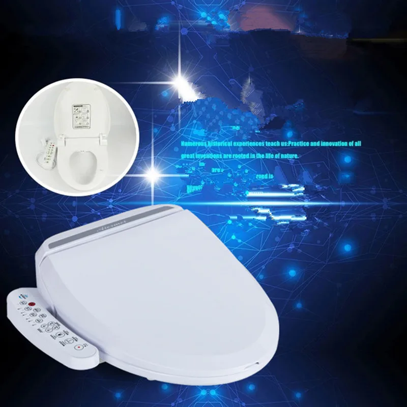 Smart Toilet Lid Heated Toilet Seat Cover Bidet Toilet Seats Squat