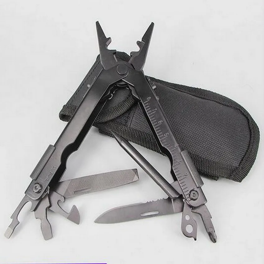 

EDC Outdoor Camping, Travel, Defense Folding Multipurpose Tool Combination Pliers, Knife, Screwdriver, Multi-Tool