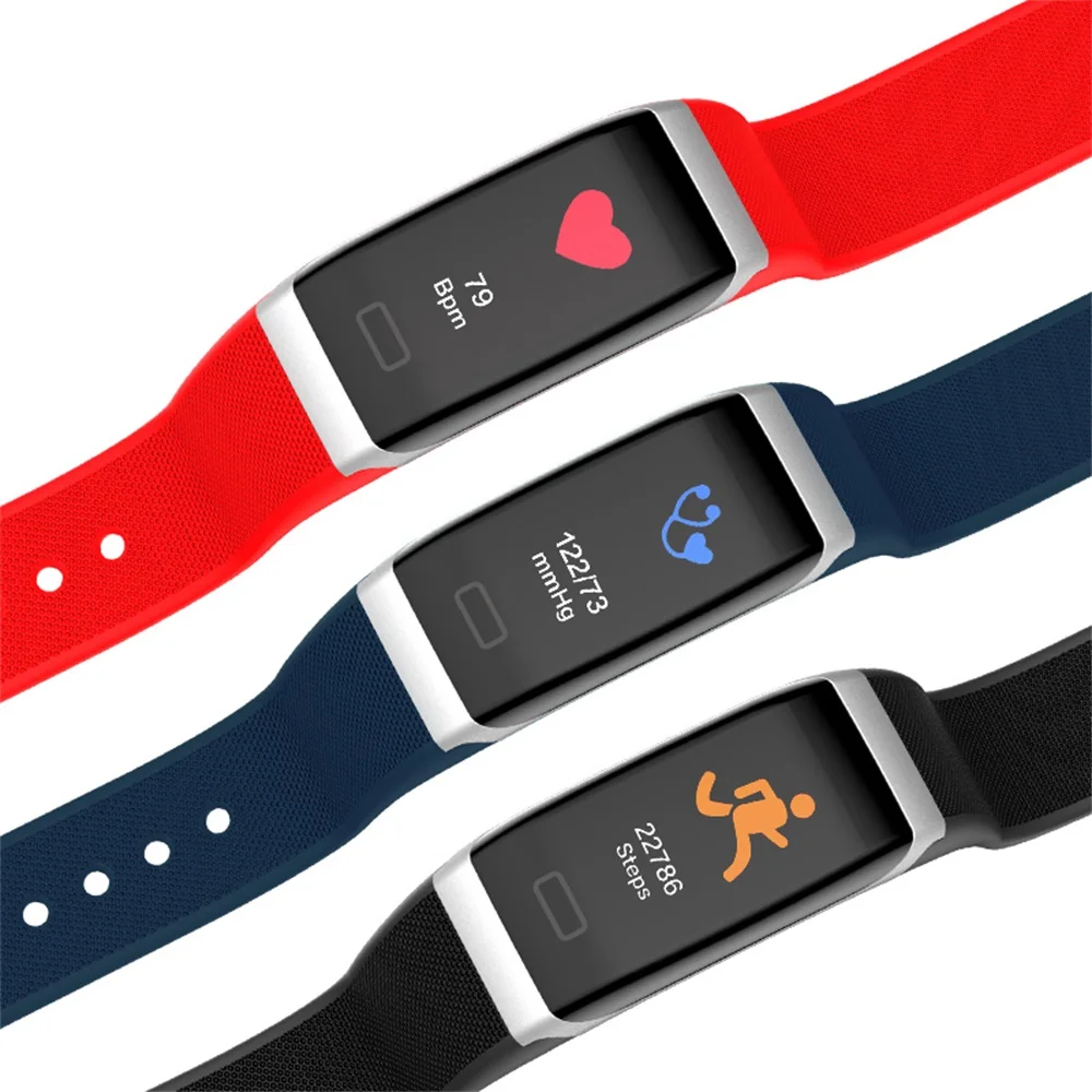 696 R7 USB Charging Smart Wristband Heart Rate Fitness Tracker Blood Pressure | Электроника