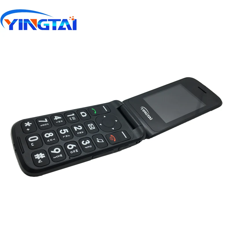 Раскладной телефон YINGTAI T21 3G MTK6276 большая клавиатура/кнопка SOS 800 мАч 2 4 дюйма