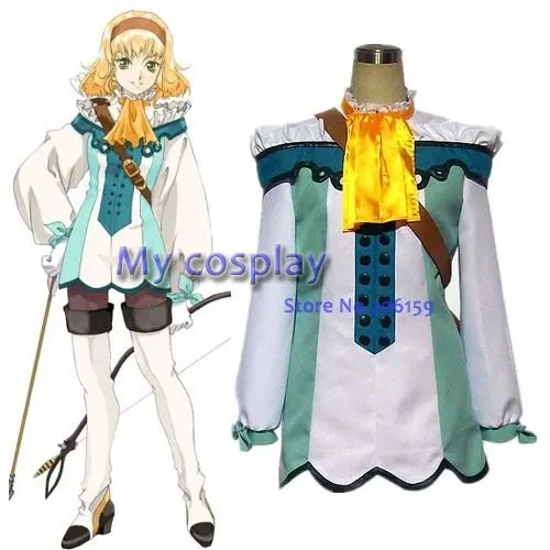 Tales of the Abyss Natalia женский Косплэй костюм костюмы на Хэллоуин-американских танцев