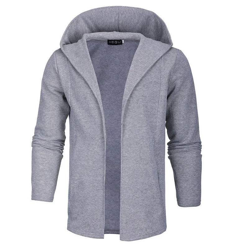

Spring and Autumn Men's Brand Hooded Sweatshirt Fashion Casual Hip-Hop Thin Hoodie Long-Sleeve Cloak Top Coat Moleton Masculino