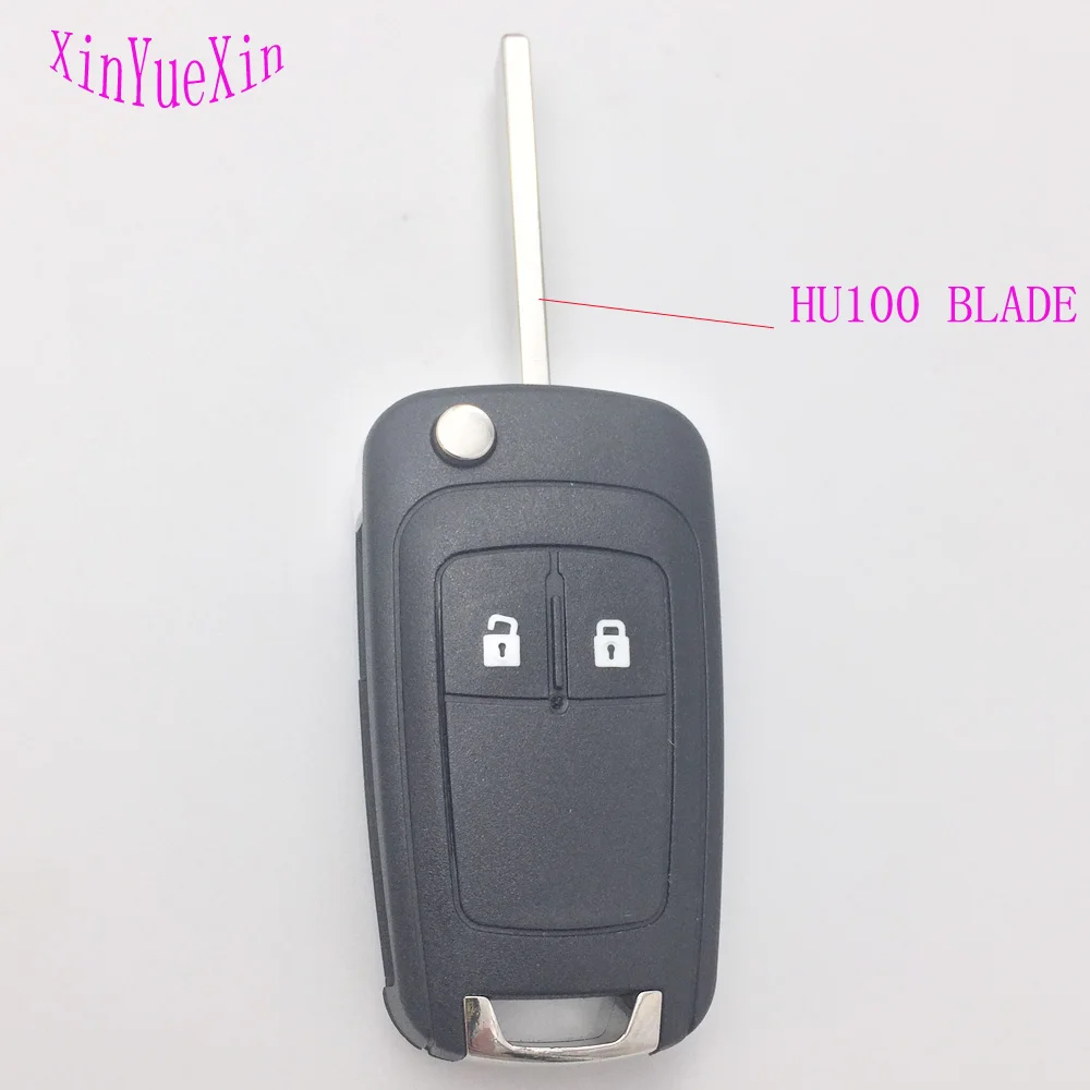 XinYueXin для Opel флип-ключ VAUXHALL OPEL Insignia Astra J Zafira C Mokka Corsa E Adam пульт дистанционного