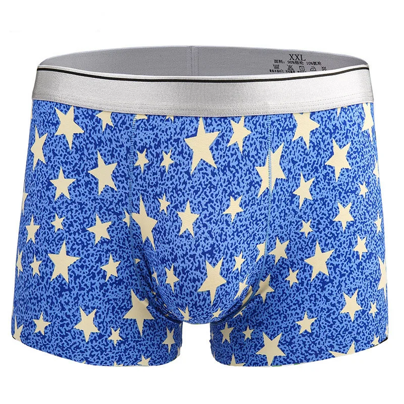 DANJIU-Men-s-Comfortable-Panties-Male-Breathable-Underwear-Men-s-Boxer-Shorts-Sexy-Cartoon-Ice-Silk