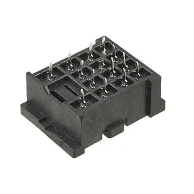 Connector in PCB 14 Pin Mini Relay Socket Base PYF14A for ...