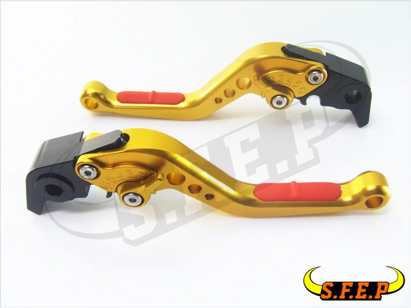 

CNC Adjustable Motorcycle Brake and Clutch Levers with Anti-Slip For Kawasaki ZZR1200 2002-2005