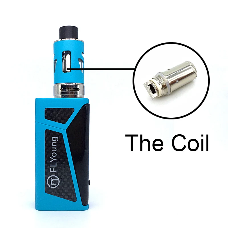 Buy FLYoung F11 128W Vape Coils Vaper Mech Mod Box