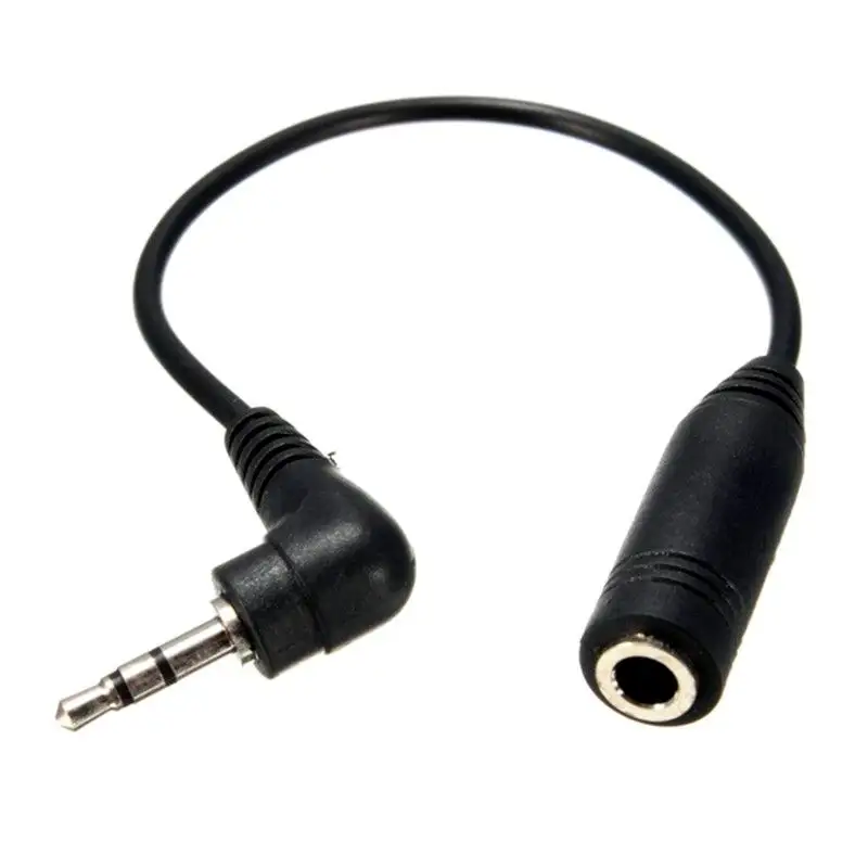 Аудиоадаптер для наушников со штекера 2 5 мм на гнездо 3 мм|headphone cassette adapter|headphone mic