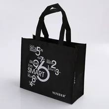 Шелковая печать нетканые упаковка мешок non сплетенный мешок с шелкографией