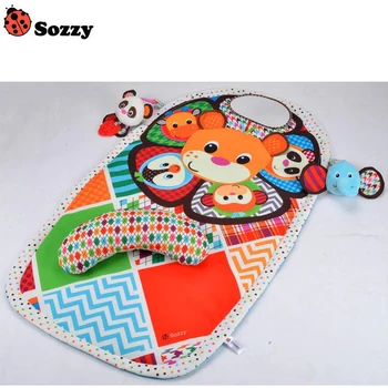 

1set Newest Sozzy Early Childhood Game Panda Mats Waterproof Urine Pad Sozzy Mat Infant Appease Toy Pads High Quality