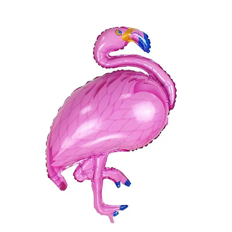 

1 pcs.Lot flamingos helium balloon hot bird theme party globos happy party balloons bird foil balloons wedding supplies