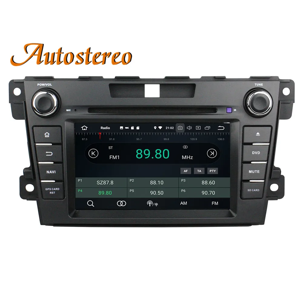 Flash Deal DPS Android 9 Car GPS navigation For Mazda CX-7 2007+ multimedia auto stereo car DVD player head unit radio tape recorder 2DIN 5