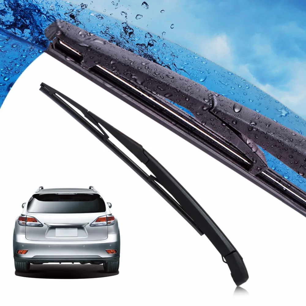 DWCX Car Rear Rain Window Windscreen Windshield Rubber Wiper Arm
