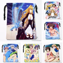 На заказ Sekirei рендеринг Сумки на шнурке для хранения путешествий Мини сумка для плавания Пешие прогулки игрушечная сумка размер 18x22 см#0412-04-17