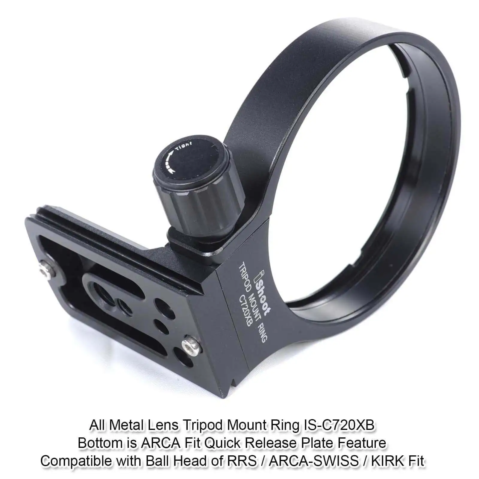 Haoge LF-C14 Lens Collar Foot Tripod Mount Ring Stand Base for Canon EF 100-400mm f/4.5-5.6L IS II USM Lens built-in Arca Haoge LF-C14 Lens Collar Foot Tripod Mount Ring Stand Base for Canon EF 100-400mm f/4.5-5.6L IS II USM Lens built-in Arca