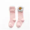Детские креативные носки для девочек, милые детские чулки для девочек, хлопковые удобные детские чулки для девочек - Цвет: Розовый