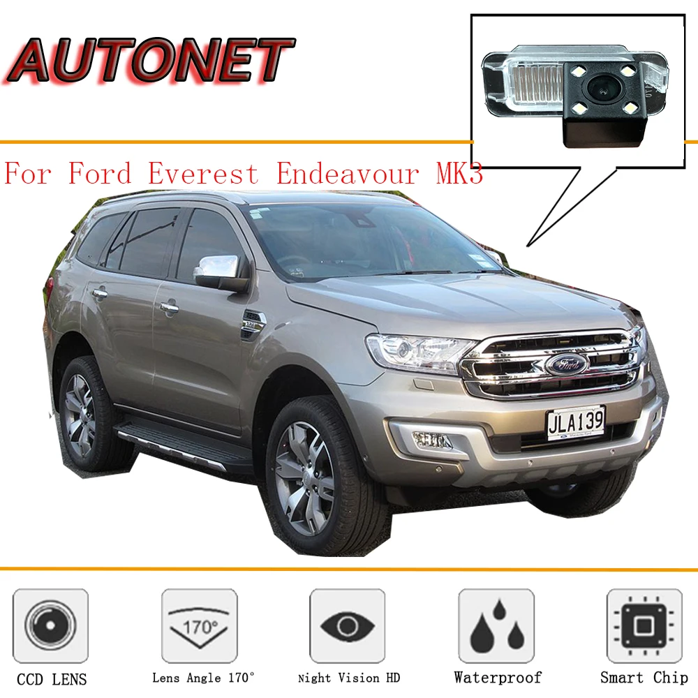 Автомобильная задняя камера для Ford Everest MK3 Endeavour 2015 ~ 2018 CCD/ночное видение/камера