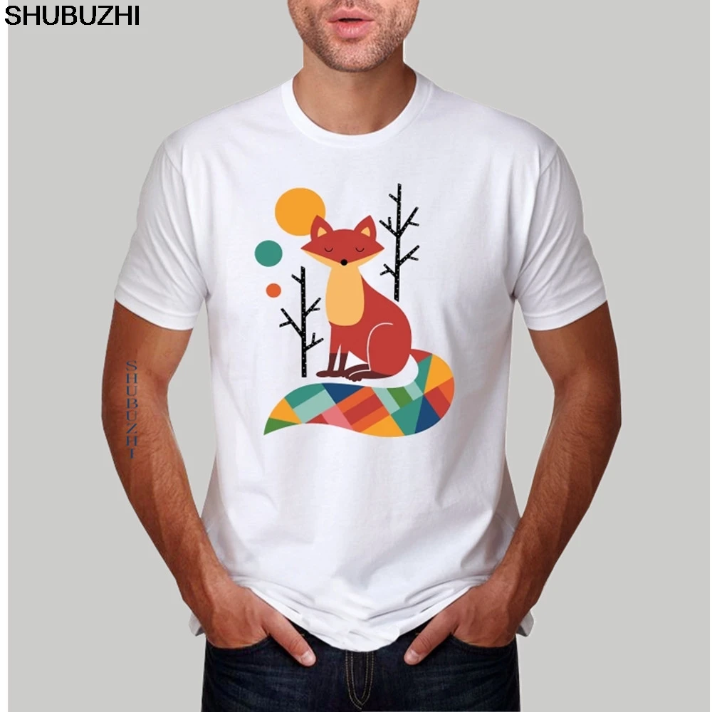 

new arrived fashion mens t-shirt Rainbow Fox colorful printed lady camisoles sleeveless men t shirt casual tee shirt big size